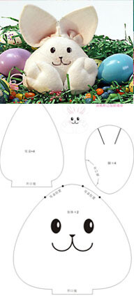 可爱复活节兔子——附图纸-mE4NT-图片