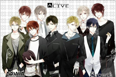 alive soara growth原宿柄