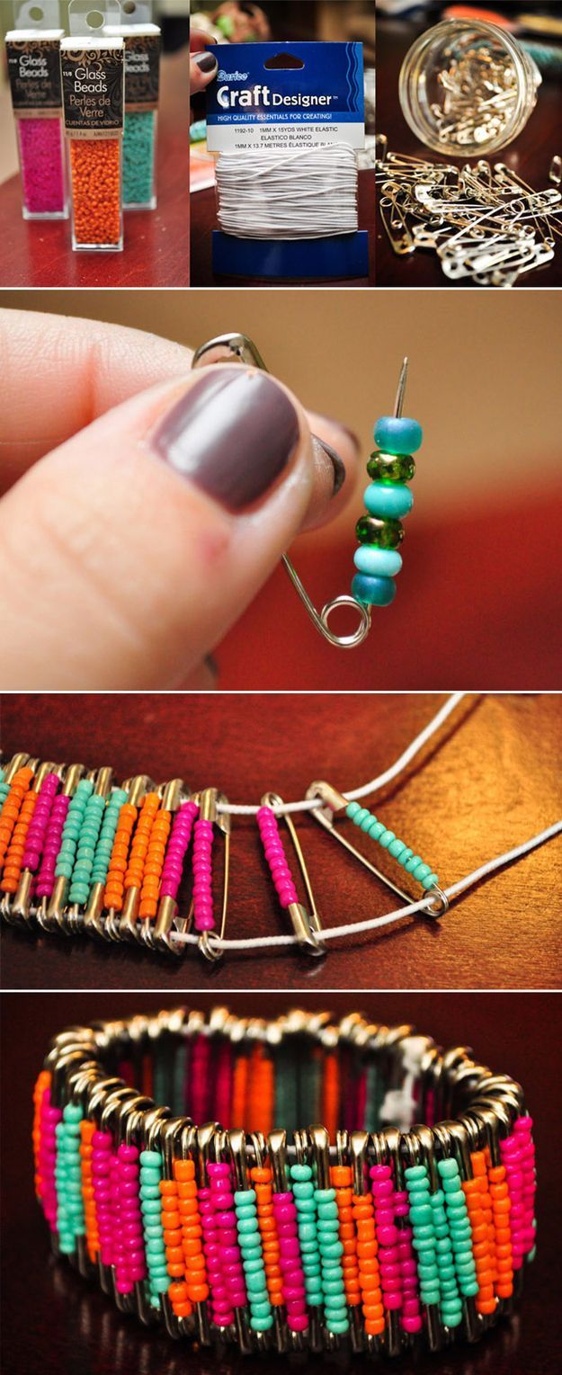 I saw someone wearing one of these and she said she saw a pin on Pinterest on how to make them...aha! Here it is... Maybe the next time JD comes to stay, we'll have to give it a try.-Tg5ZD-图片