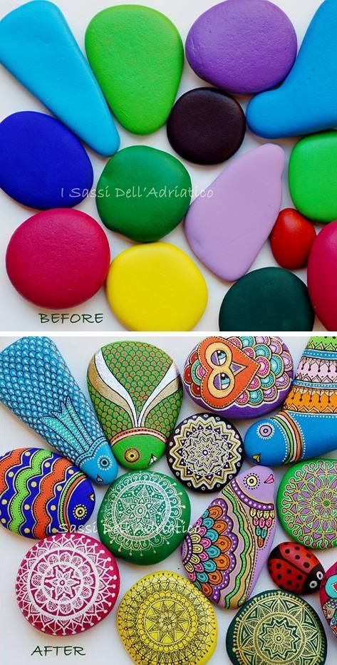 How To Paint Stones and Pebbles-WQ2NG-图片