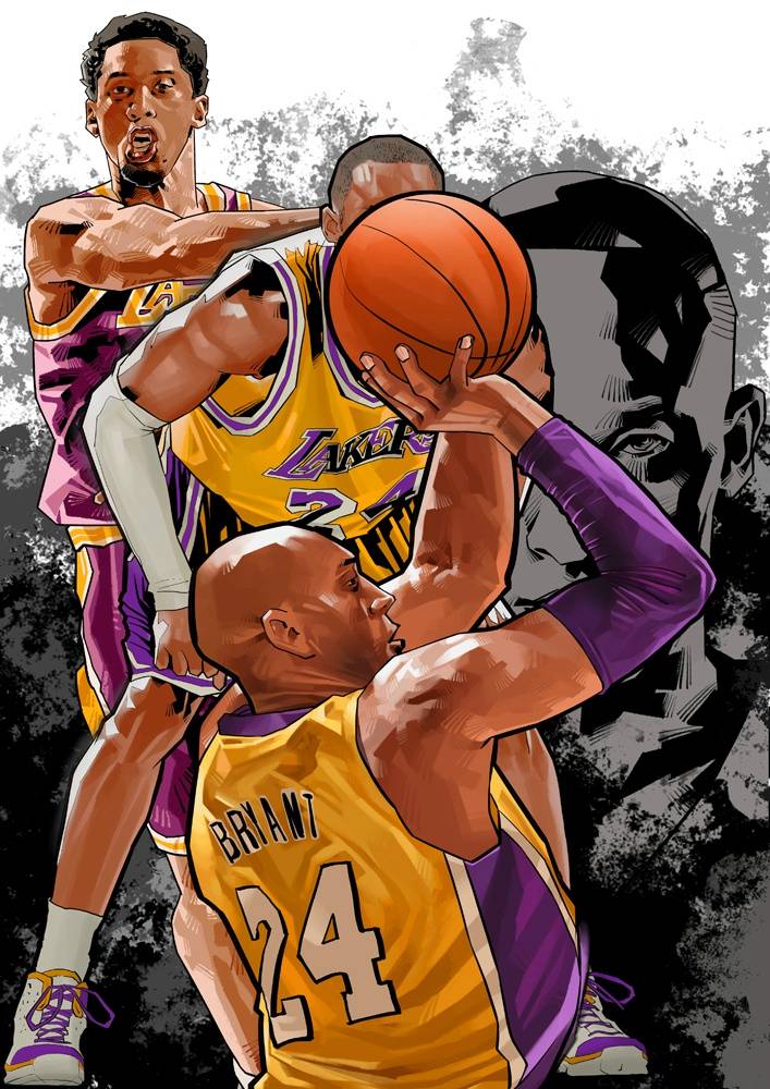 科比布莱恩特Kobe Bryant洛杉矶湖人LA 8号与24号
#科比退役#
#KB20##THANKYOUKOBE##科比再见#