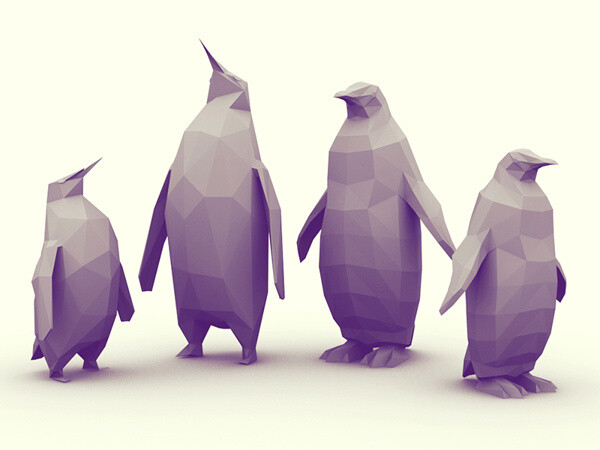 Low-Poly [Animal Kingdom] on Behance-2IwMG-图片