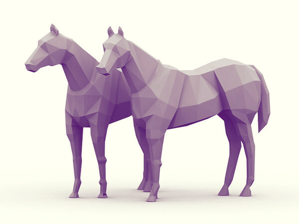 Low-Poly [Animal Kingdom] on Behance-TdkMm-图片