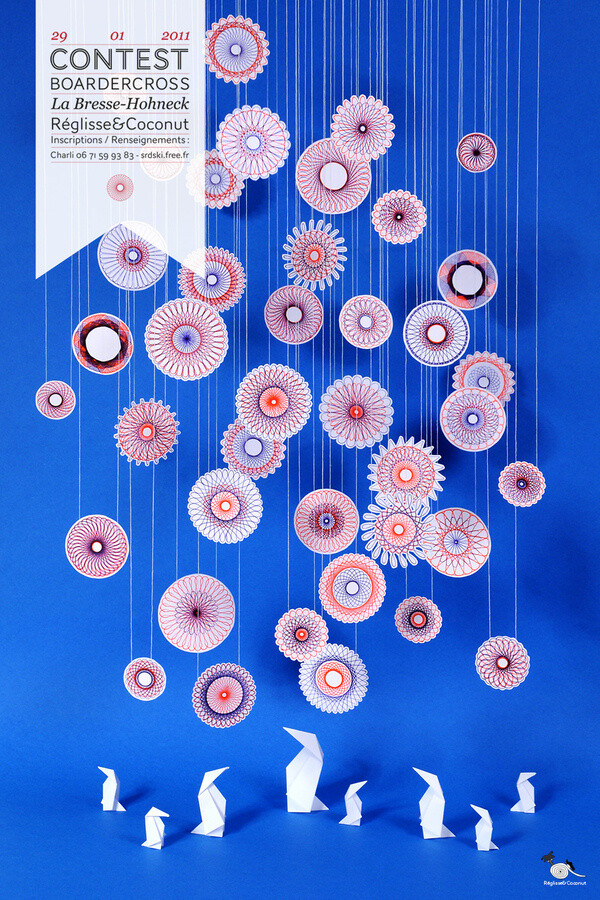 Snowflakes & Spirograph on Behance-jQ0Nm-图片