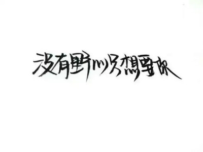 泼墨字,
