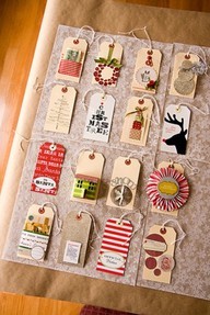 Make Last Years Christmas Cards into This Years Gift Tags...GREAT IDEA!!!-jllZG-图片