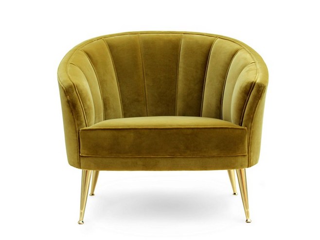 Upholstered velvet armchair MAYA | Armchair - BRABBU-DMwNz-图片