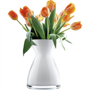 丹麦Eva solo Florentine vase 花瓶/花插 20cm 白色 E567310-mI4ZT-图片