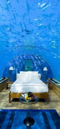 5 Star Conrad Maldives Rangali Resort Island.. Could never afford this dream vacation but it's awful nice to imagine!!-DA3Y2-图片