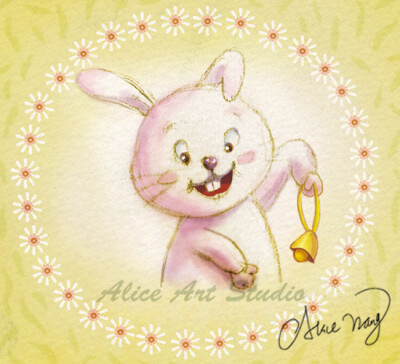 即将出版 敬请期待！！ 卡通 儿童插画 可爱风 绘本alicewang-art-DdmMD-图片