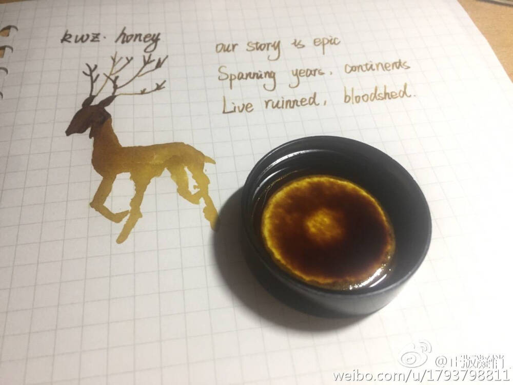 【试色】kwz honey。暖冬的颜色