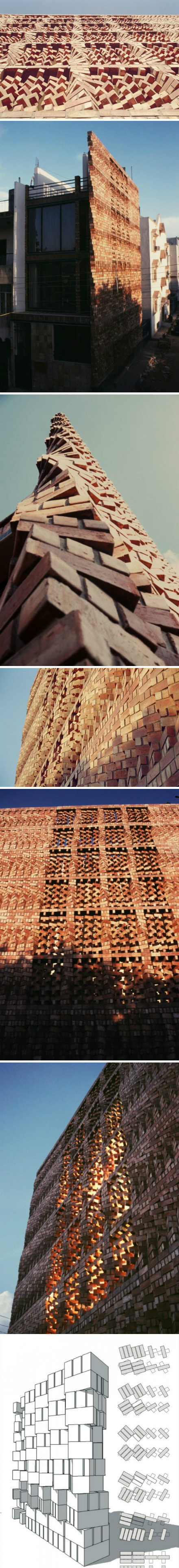 南亚人权文献中心，由 Anagram Architects设计，位于印度新德里，获得Wienerberger Brick Award 2012-DhiOT-图片