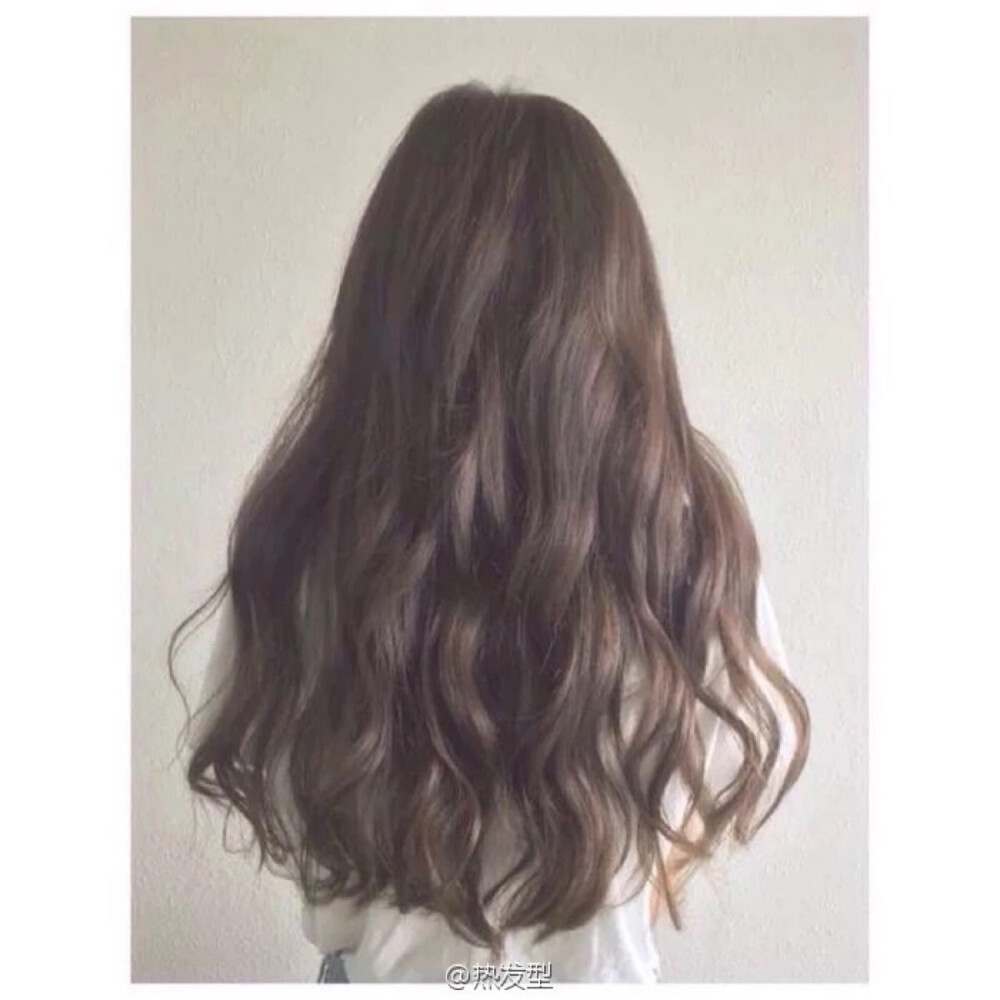 长发 卷发 染发