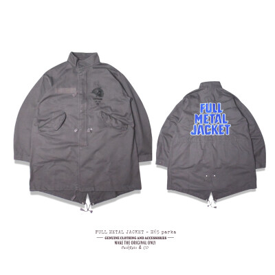 PACKRATS.17SS FULL METAL JACKET M-65 PARKA 军装外套