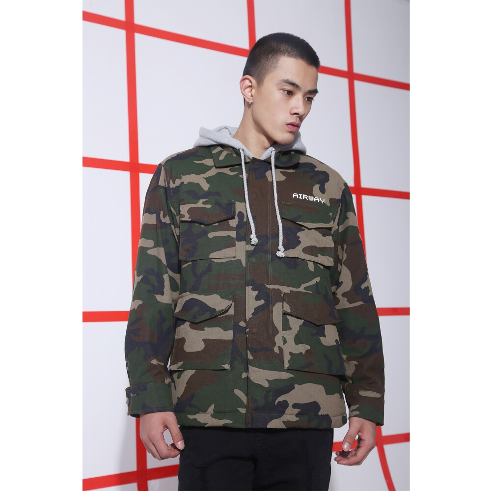 AIRWAY 2016 FW CAMO JACKET 冬款迷彩 棉衣外套 M-65 夹克