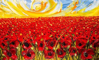 美国艺术家Justin Gaffrey擅长制作立体超酷浮雕油画，将将二维的画作呈现出一种3D立体的错觉