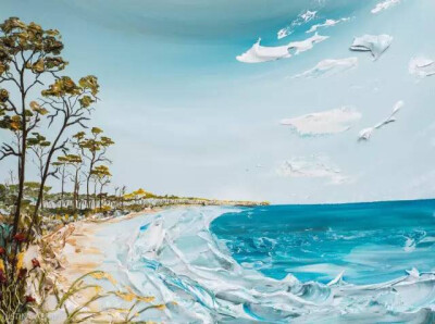 美国艺术家Justin Gaffrey擅长制作立体超酷浮雕油画，将将二维的画作呈现出一种3D立体的错觉