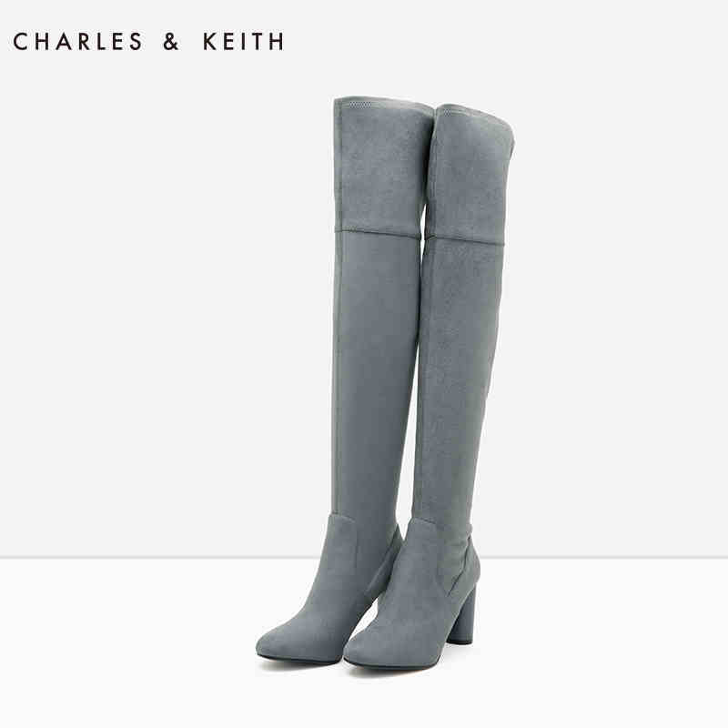 CHARLES&KEITH 过膝靴 619 557