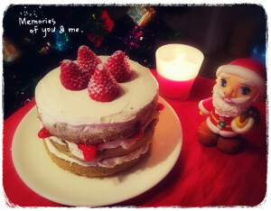 今年的圣诞节蛋糕