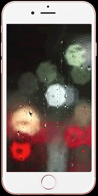 雨滴 雨点 下雨 模糊 唯美 浪漫 文艺 清新 动图 Livephotos 动态 锁屏 壁纸 手机 苹果 iPhone