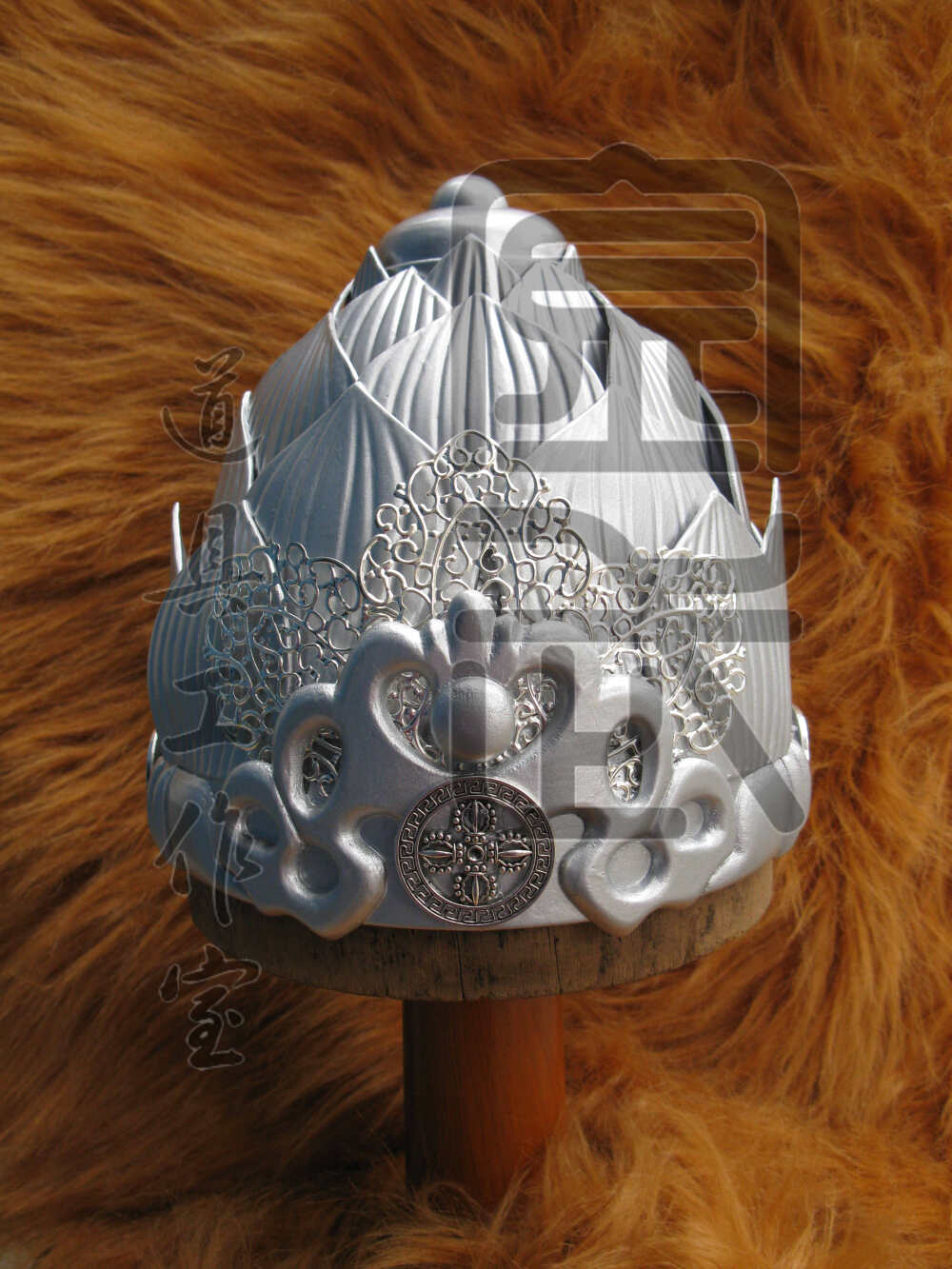  金光布袋戏cos道具一步禅空 帽子