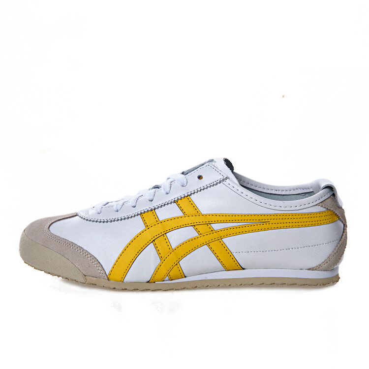 Onitsuka Tiger鬼塚虎 男女白色复古运动休闲鞋|D4J2L