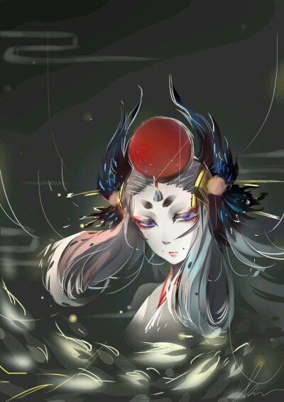 阴阳师手办姑获鸟