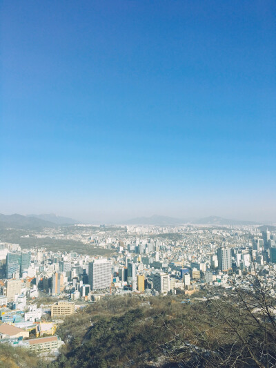 首尔 路过的风景