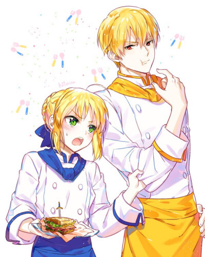 吉尔伽美什.Archer。阿尔托利亚·潘德拉贡 Saber