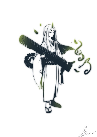 ♠ 陰陽师②~♠#阴阳师#妖琴师#意外带感的画风！！！