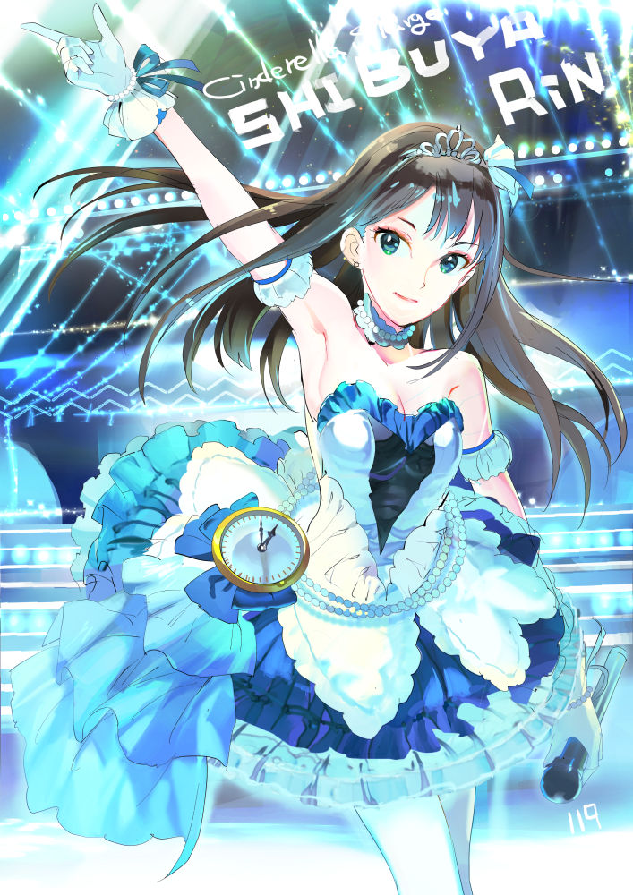 『幽』二次元 唯美 偶像大师 灰姑娘女孩 涩谷凛 p站搬运 画家:4629