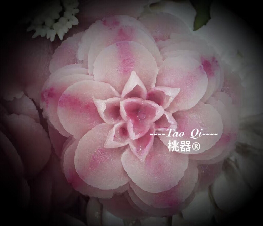 豆沙裱花。韩式裱花。