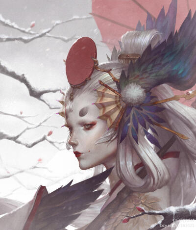 阴阳师€ 姑获鸟