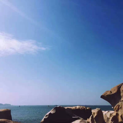 海边 天空 渐变 壁纸 风景 摄影 旅行