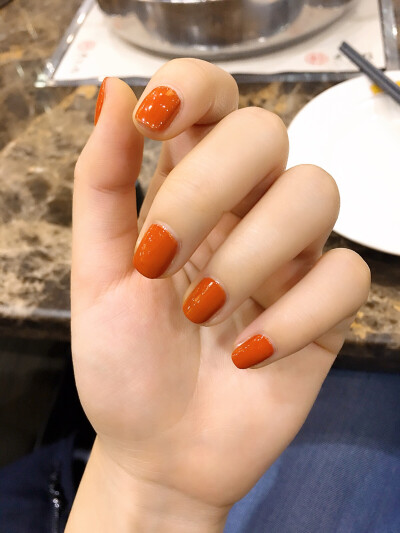 OPI V26 枫叶焦糖ofra miami fever 南瓜色