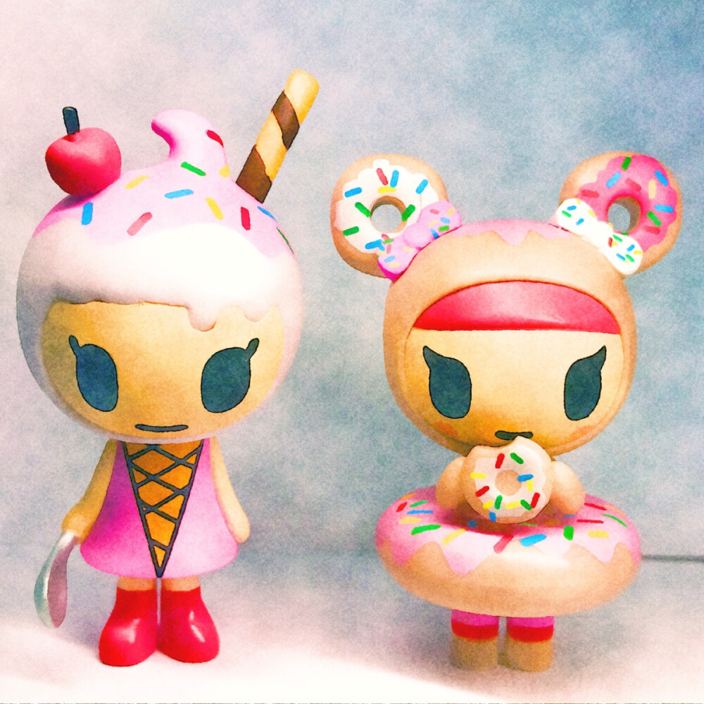 tokidoki甜甜圈冰激凌娃娃