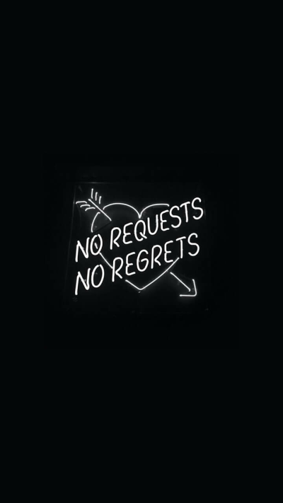.no regrets