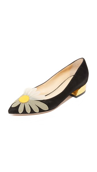 Charlotte Olympia Aster Daisy Court 网球鞋