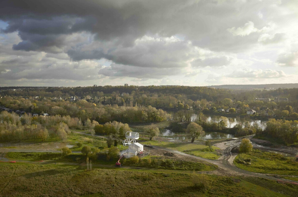 Poissy Galore公共绿色空间,© Julien Lanoo