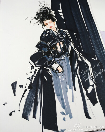 这是上次时装画直播的链接哈 今天看到维欧放出来了 转给你们哈 上次没看到 想看的直接戳链接就可以哈O网页链接