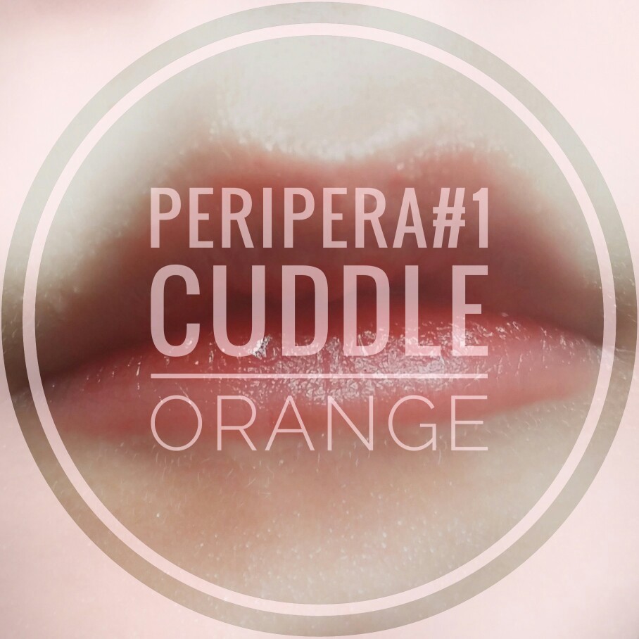 PERIPERA唇彩 #1 CUDDLE ORANGE