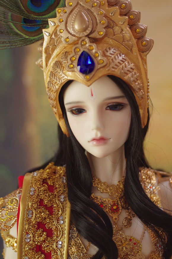 BJD 人形娃娃 球形关节娃娃 神秘 惊艳 SD 转载 奎师那