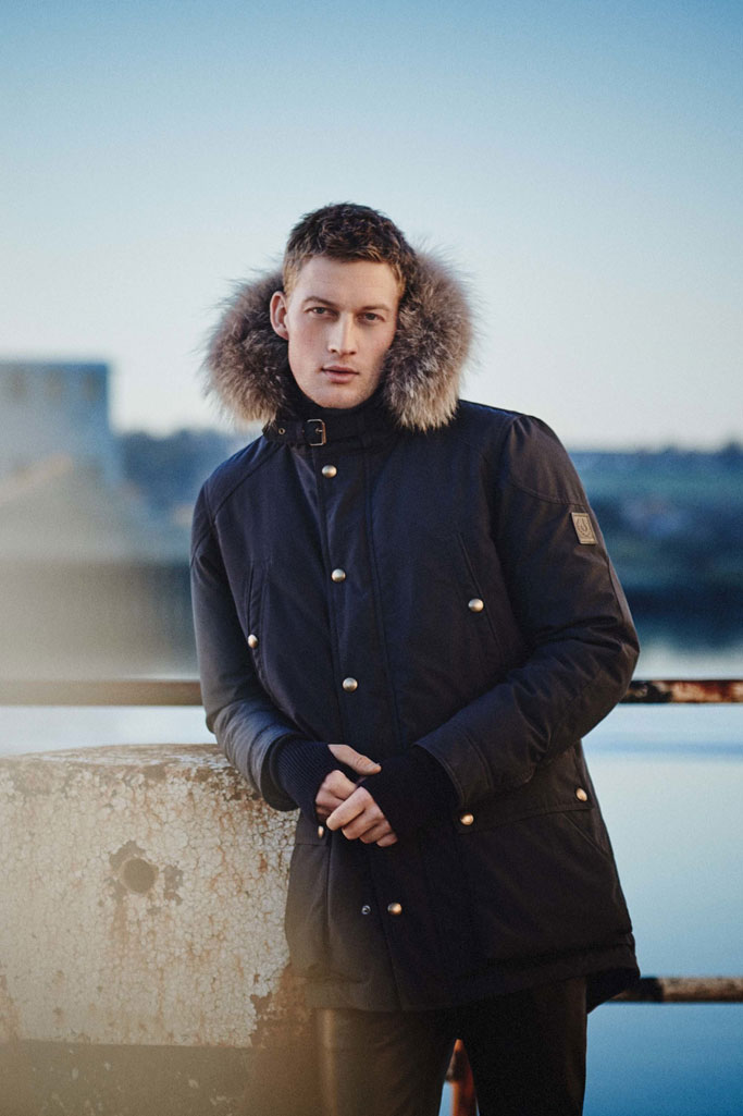 英国时尚品牌 belstaff(贝达弗)释出2017秋冬男装系列lookbook