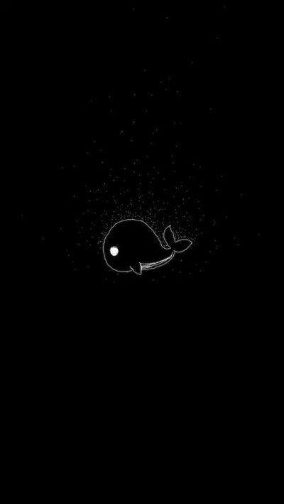 黑白世界里的自己