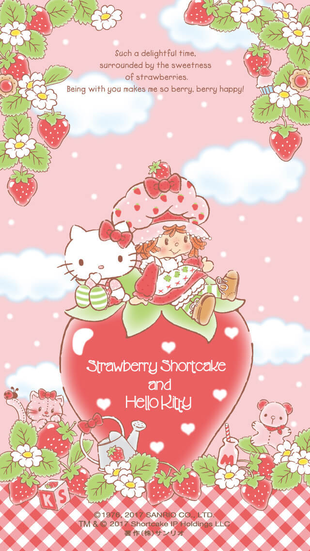 hellokitty和草莓小女孩