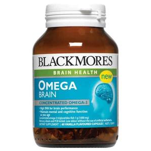 RoyYoung BLACKMORES澳佳宝 Omega-3脑力增强胶囊60粒 142