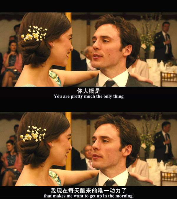 电影 截屏 台词
me before you