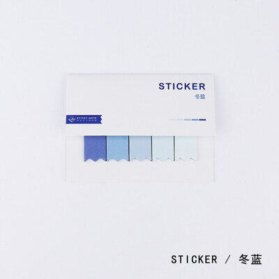 信的恋人留言记事N次贴STICKER 系列便利贴备忘分页便签本便条纸