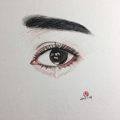 眼里临摹