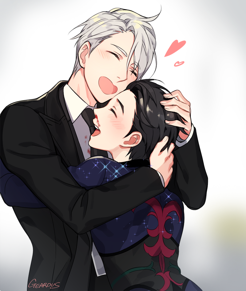 【侵删】#冰上的尤里#ユーリ!!! on ICE#YURI!!! on ICE#花式滑冰#运动#胜生勇利#维克托·尼基福罗夫#尤里·普利赛提#二次元#动漫#人物#头像#封面#手绘#壁纸#原创#同人#插画#p站搬运#PIXIV#网络收集#【雪愿】